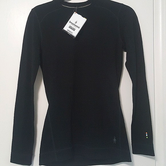 Smartwool Tops - Smartwool women's merino 250 baselayer crew black